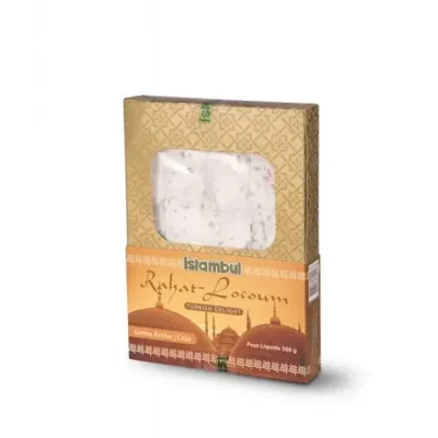 GOMA ÁRABE RAHAT COM CASTANHA DE CAJU 500G