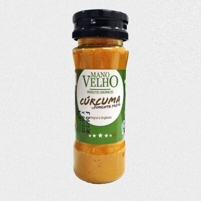 CURCUMA COM PIMENTA ORGANICA 60G MANO VELHO