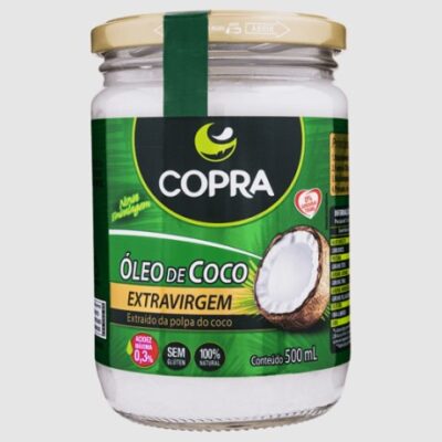 OLEO DE COCO EXTRA VIRGEM -500ML - COPRA