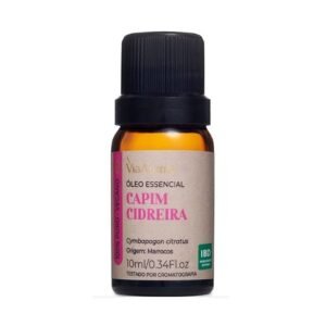 OLEO ESSENCIAL CAPIM CIDREIRA 10 ML VIA AROMA